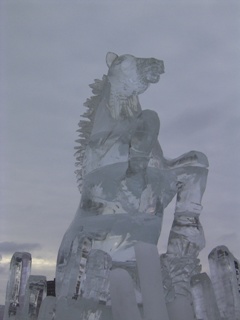 Winter Carnivalの氷像1
