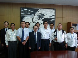 the Delegation of Myanmar Transport Officials
