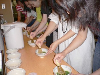 抹茶体験