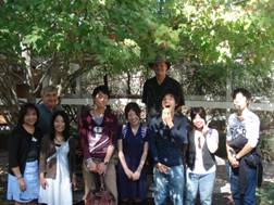 やっと講義から開放されて、リラックス