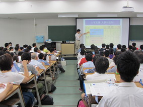 学部・入試説明会 堀口知也入試委員長 入試説明
