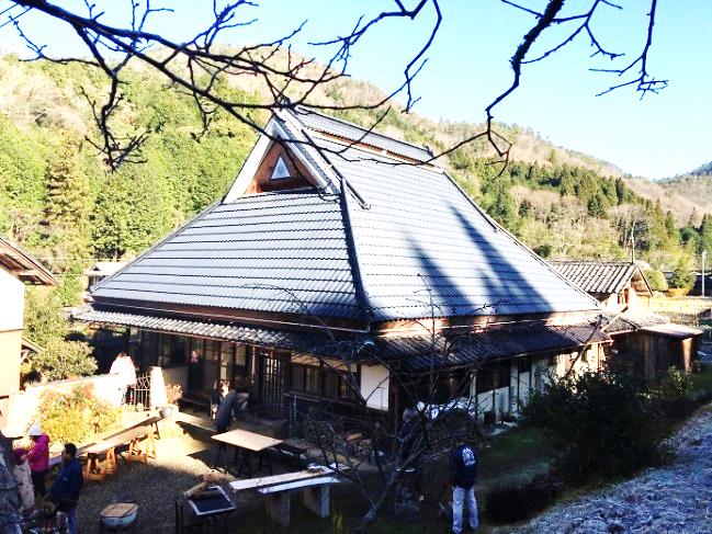 集落丸山の築150年の古民家