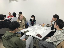 Advanced English Communication classへの参加の様子_2